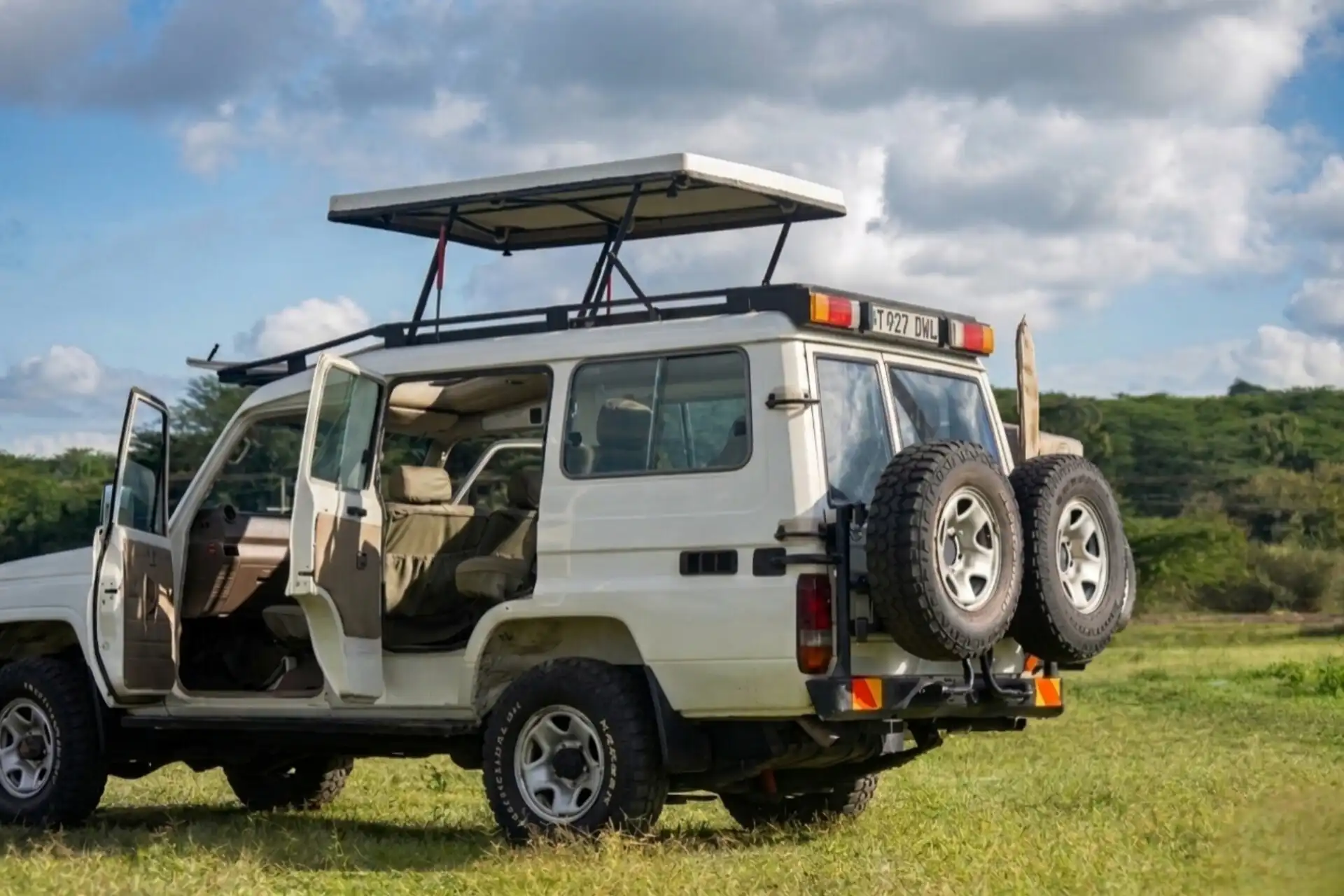 Fully equipped 4x4 Land Cruiser rental for self drive safari in Tanzania